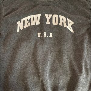 Gray New York Sweatshirt